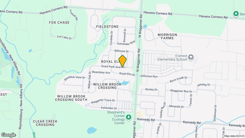 8157 Grant Park Ave Mapa y Detalles de la Ubicación