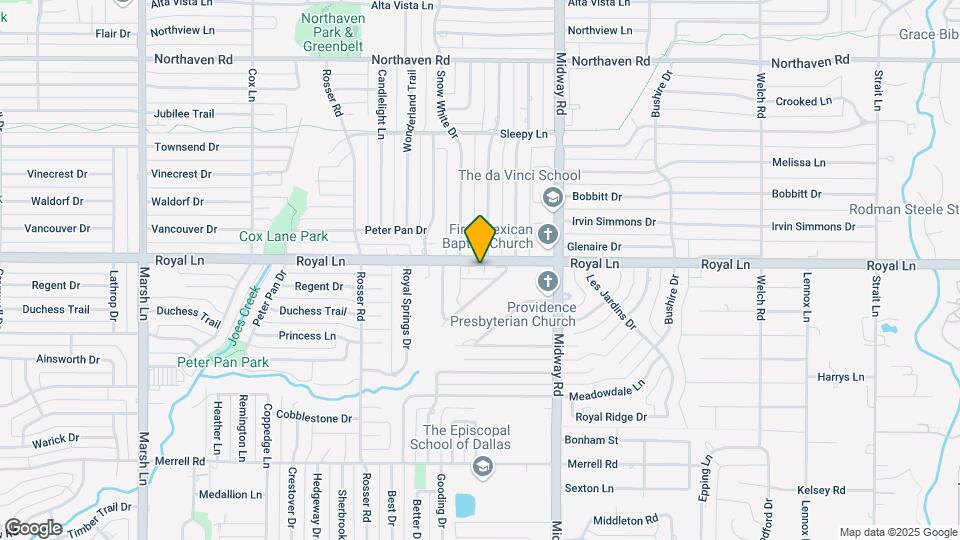 4082 Royal Ln Mapa y Detalles de la Ubicación