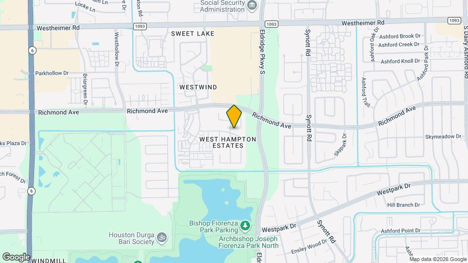 3043 W Hampton Dr Mapa y Detalles de la Ubicación