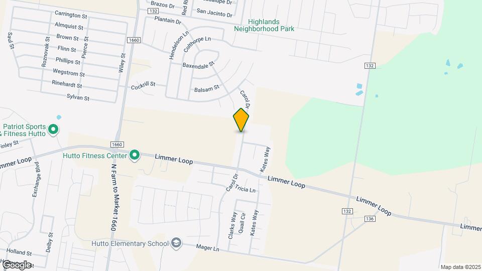 707 Carol Dr Map and Location Details