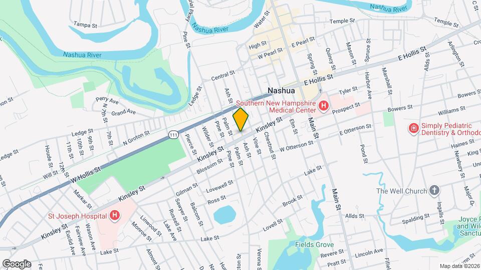 85 Ash St Map and Location Details