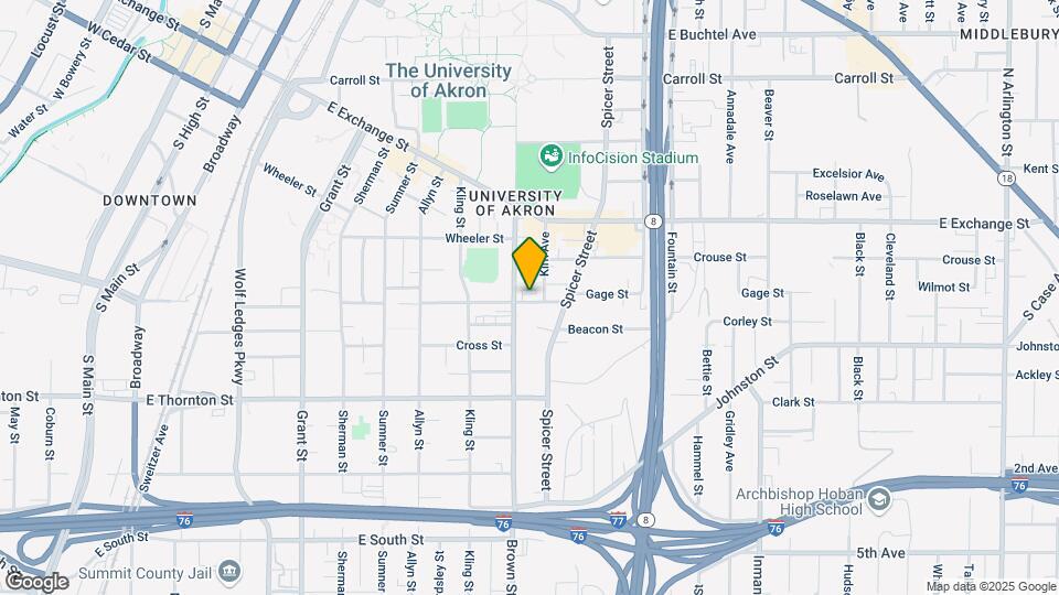 Spicer Village Townhomes and Apartments Map and Location Details