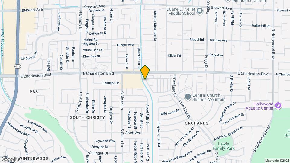 1187 S Sweet Orange St Map and Location Details