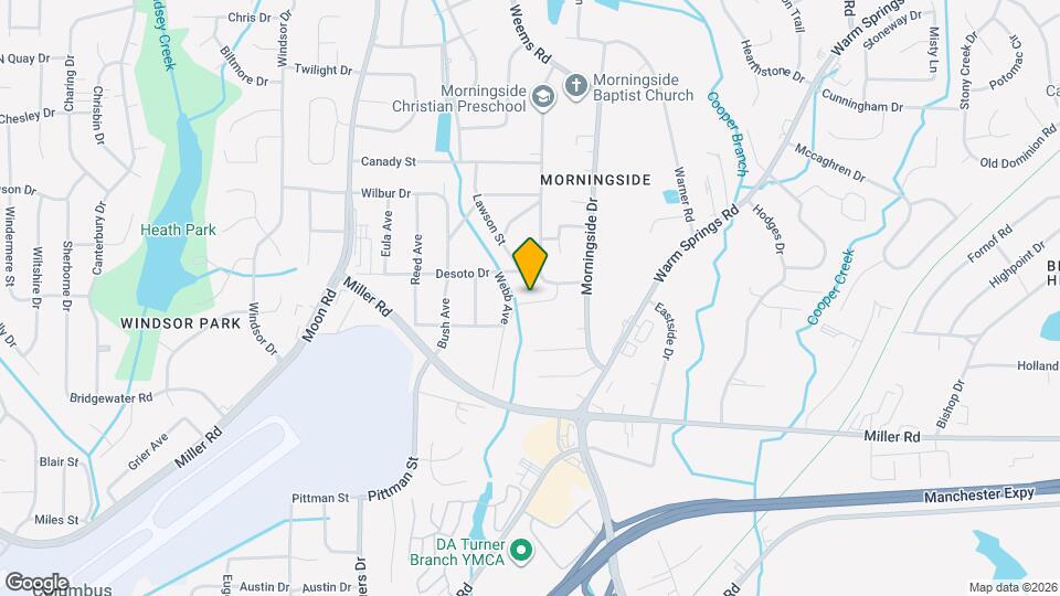 5835 Darral Dr Map and Location Details