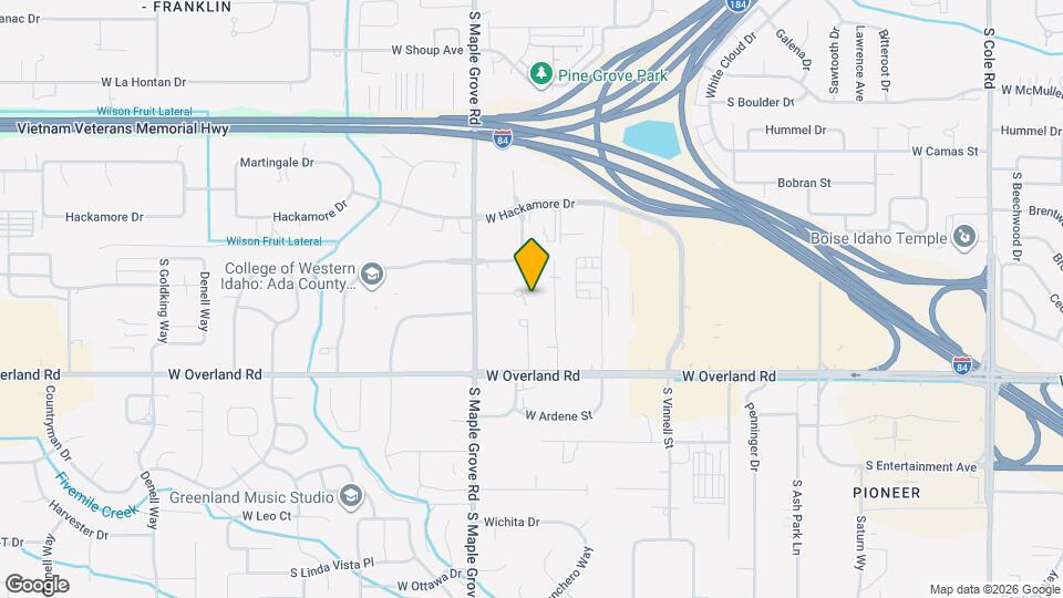 8832-8838 W Candleston Ln Map and Location Details