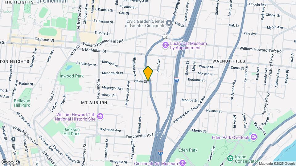 2325 Reading Rd Map and Location Details