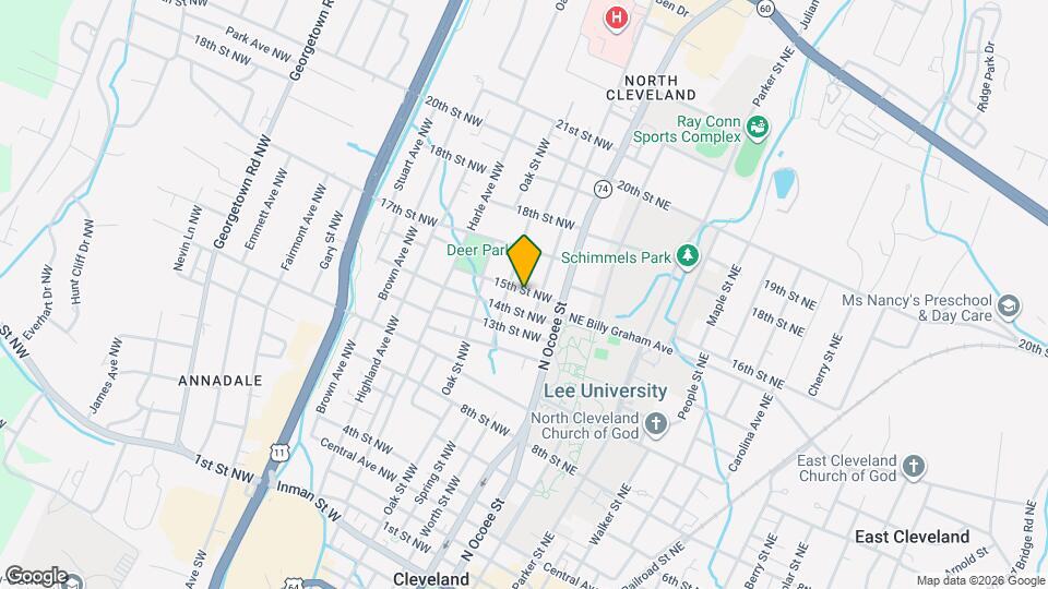 253 15th St NW Map and Location Details