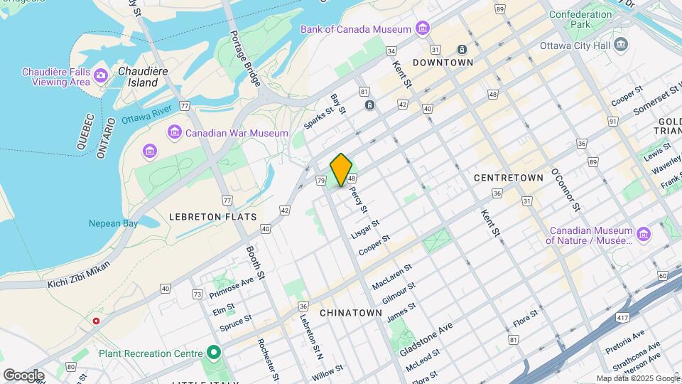 The Laurier Map and Location Details