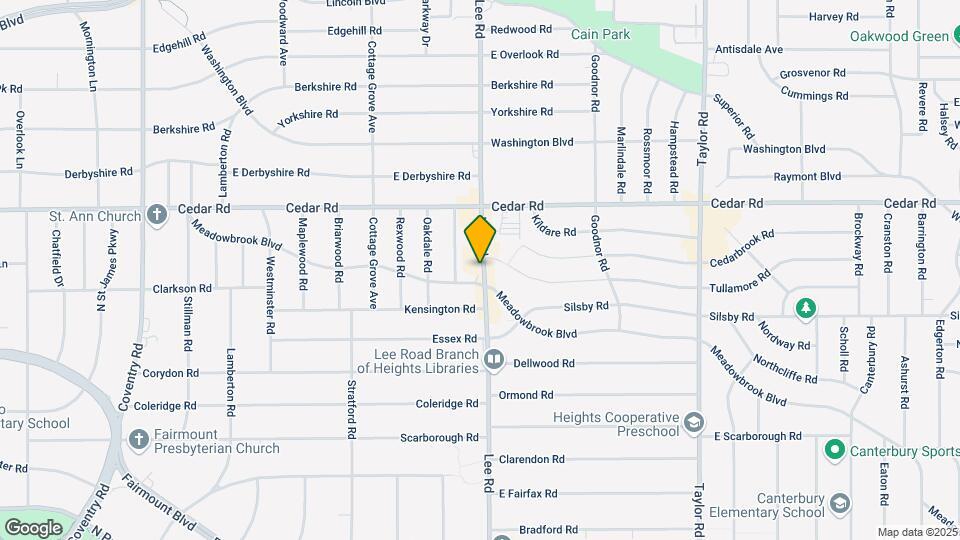 2214 Lee Rd Map and Location Details