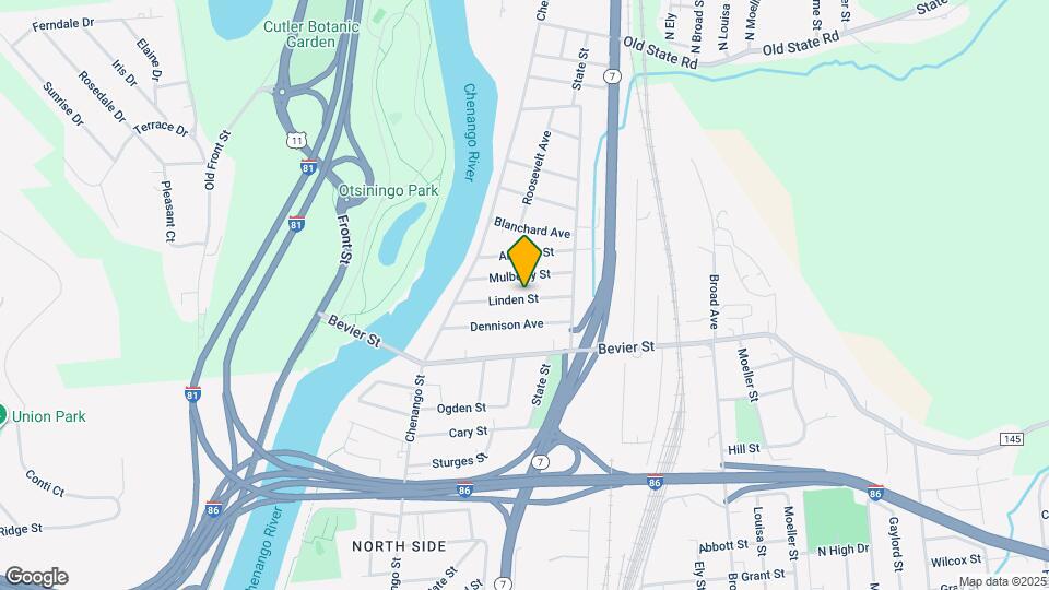23 Linden St, Unit First Floor Map and Location Details