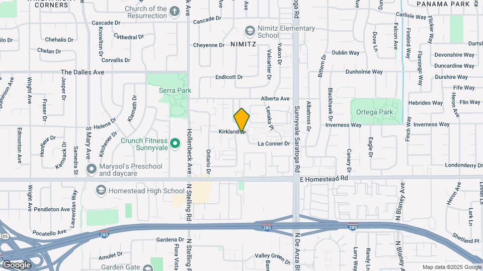 638 Kirkland Dr Map and Location Details