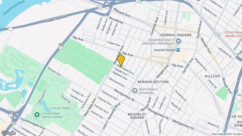 89 Stuyvesant Ave Map and Location Details