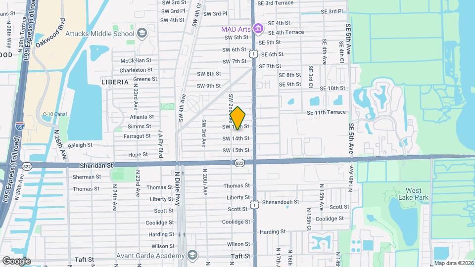 48 SW 14th St Mapa y Detalles de la Ubicación