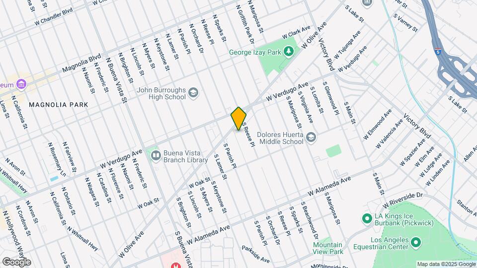 118 S Orchard Dr, Unit Na Map and Location Details