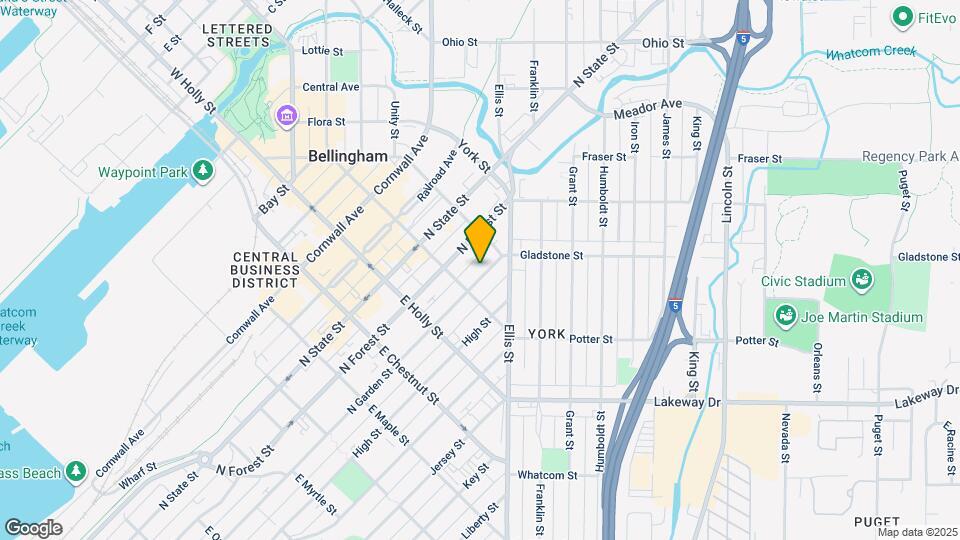 1415 N Garden St Map and Location Details
