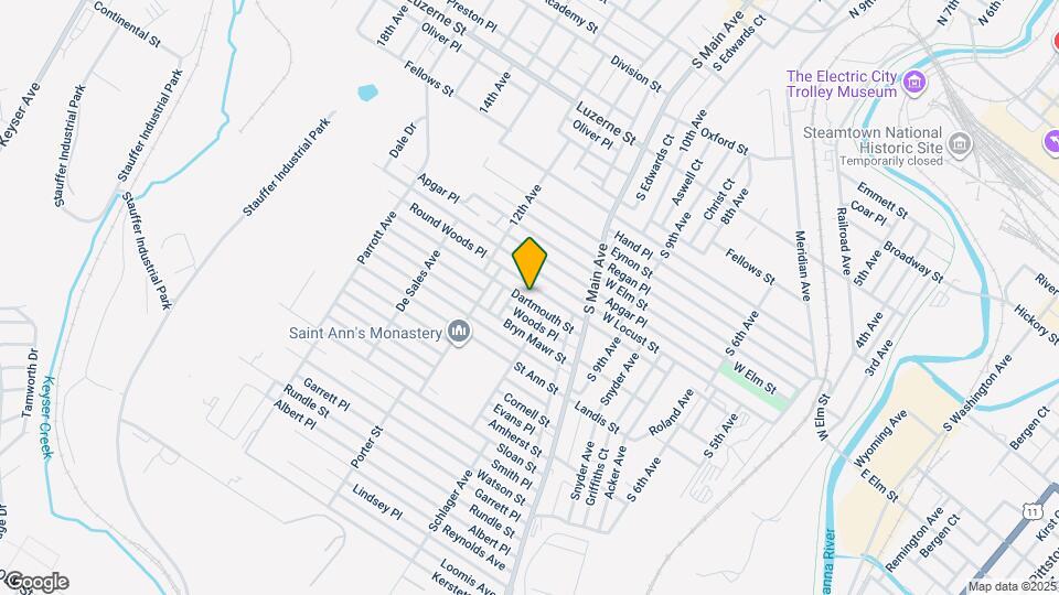 1220 Dartmouth St Map and Location Details
