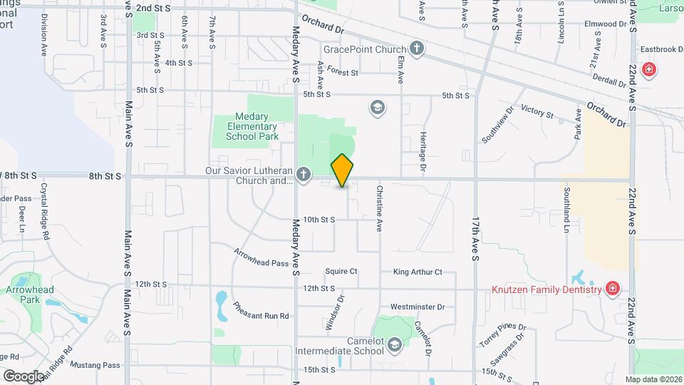 820 Roberts Ave Map and Location Details