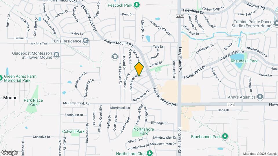 2313 Suntree Ln Map and Location Details