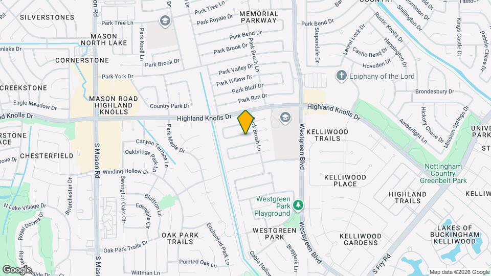 21419 Park Orchard Dr Mapa y Detalles de la Ubicación