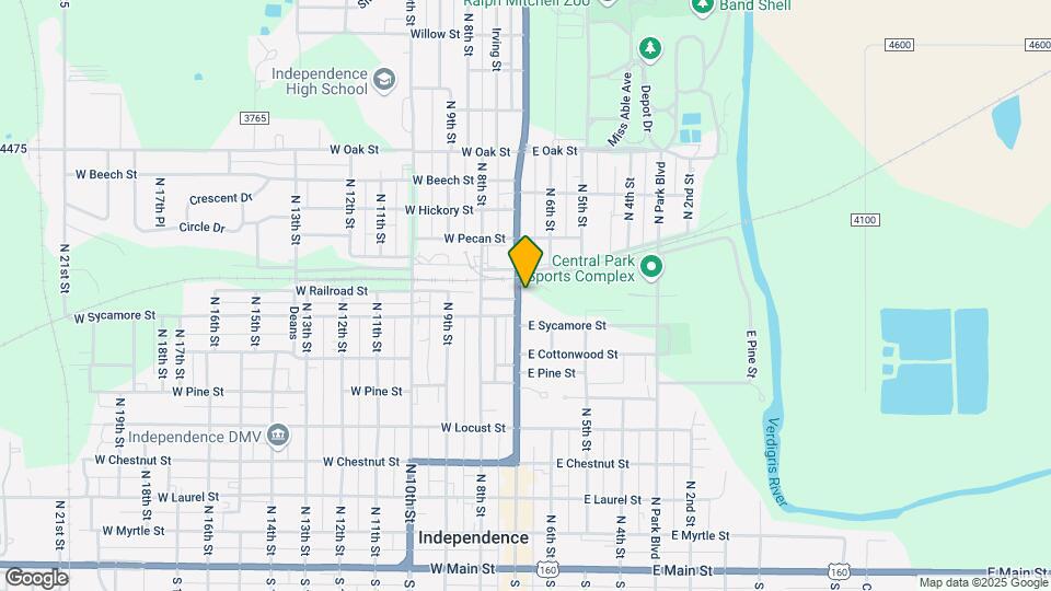 824 N Pennsylvania Ave Map and Location Details