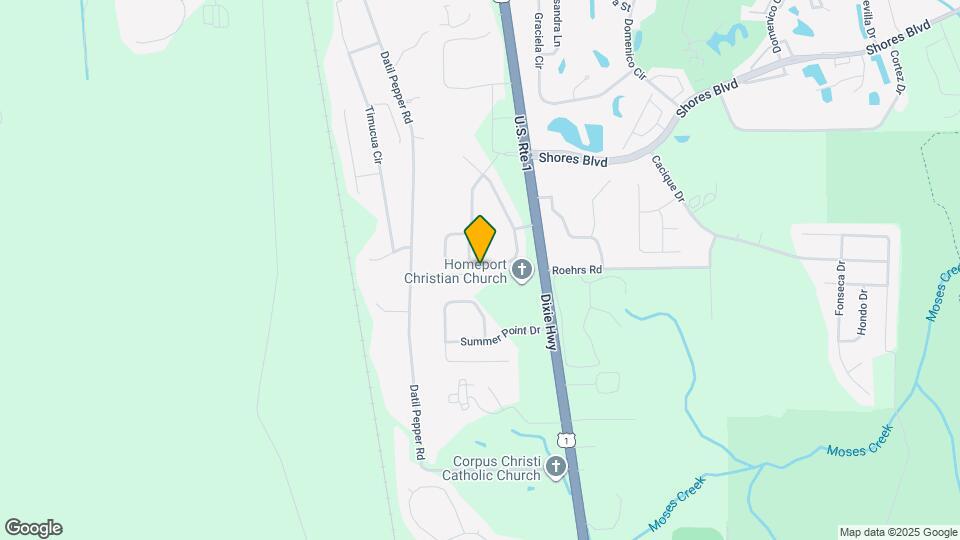 260 Brantley Harbor Dr Mapa y Detalles de la Ubicación