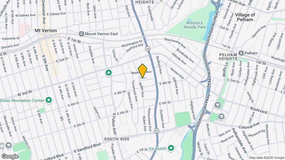 1 Greendale Ave Map and Location Details