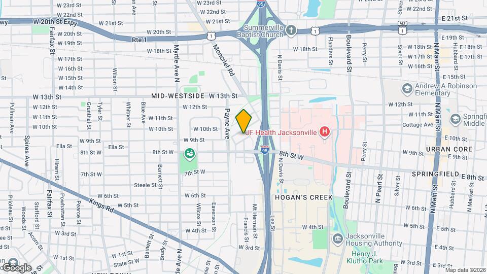 1071 Reiman St Map and Location Details