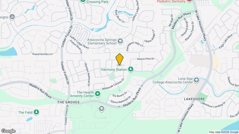 16810 Headwaters Forest Dr Map and Location Details
