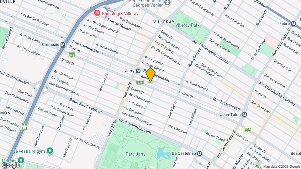7935 Saint-Denis Rue Map and Location Details