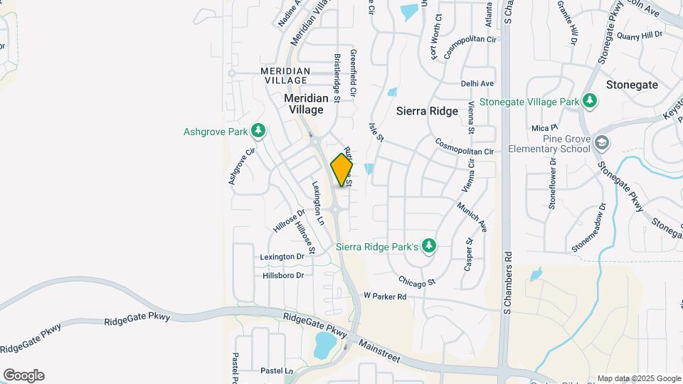 10531 Rutledge St Map and Location Details