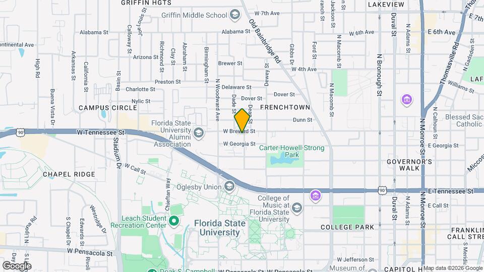 610 Pope St Map and Location Details