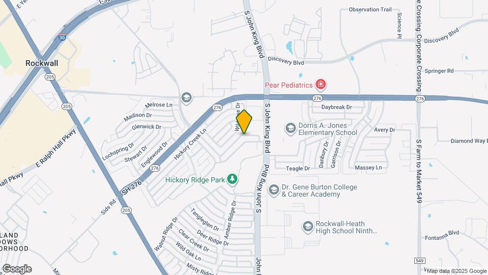 1704 Chesterwood Dr Mapa y Detalles de la Ubicación