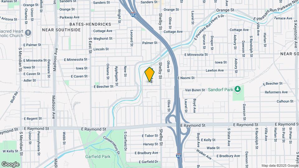 1874 Barth Ave Map and Location Details