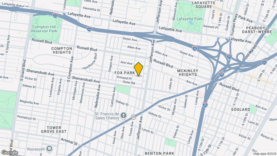 2633 Armand Pl Map and Location Details