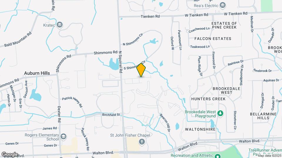Reserves of Auburn Hills Map and Location Details