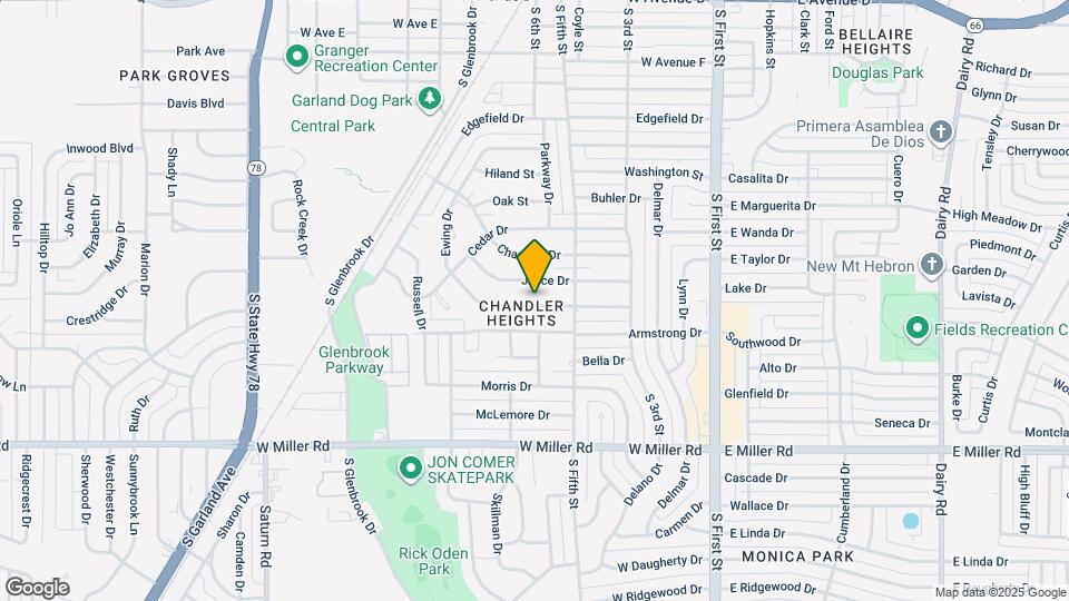 609 Freeman Dr Map and Location Details