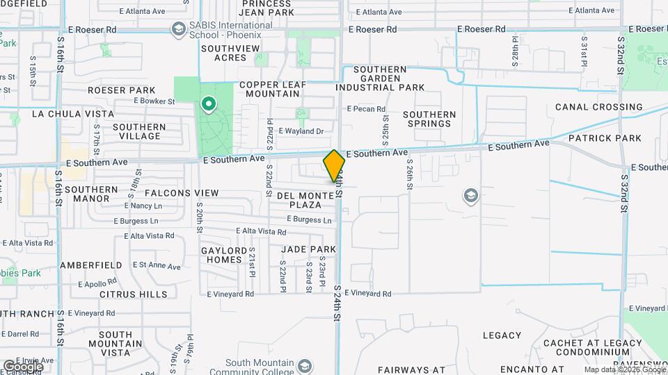 2346 E Lynne Ln Map and Location Details