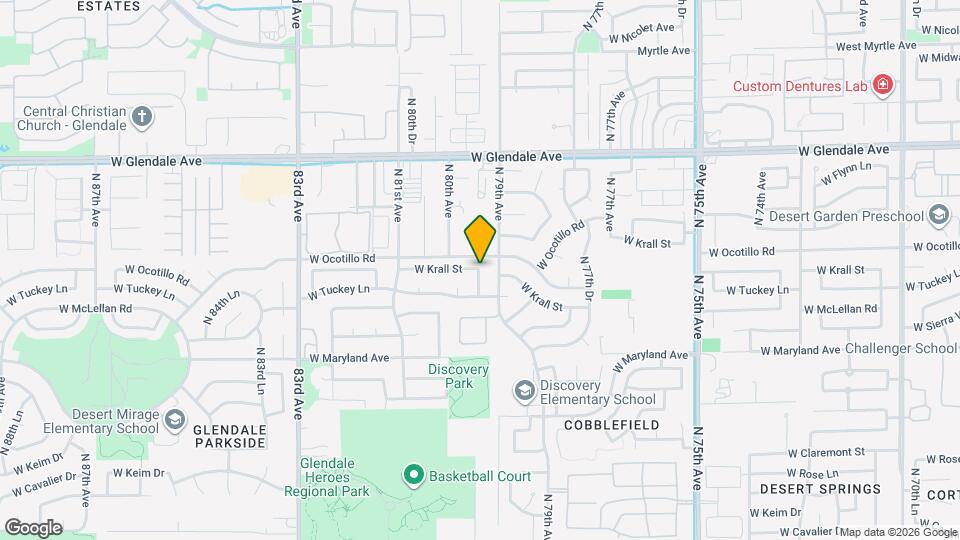 7811 N 79th Dr Map and Location Details