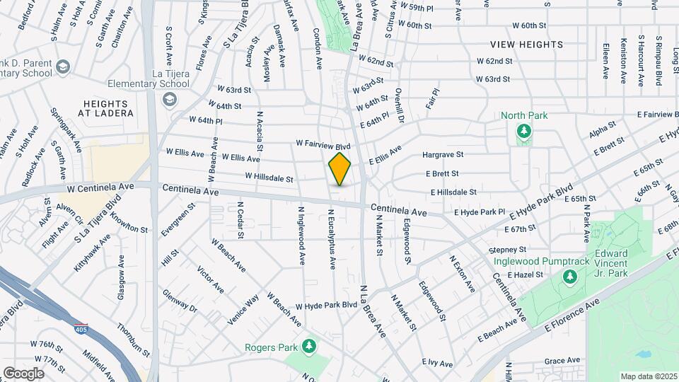 132 W Hillsdale St Map and Location Details