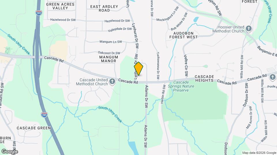 1284 Lynhurst Dr SW Map and Location Details