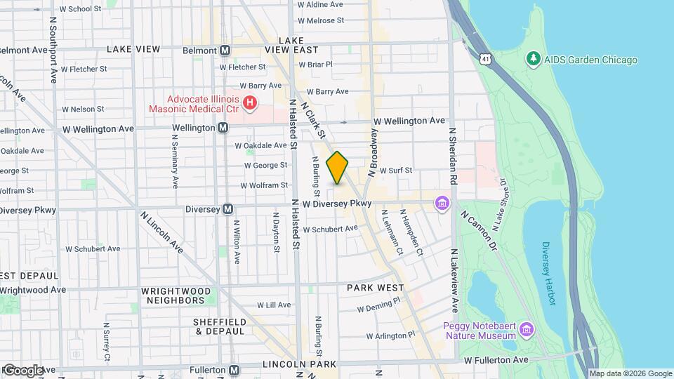 2821 N Orchard St Mapa y Detalles de la Ubicación