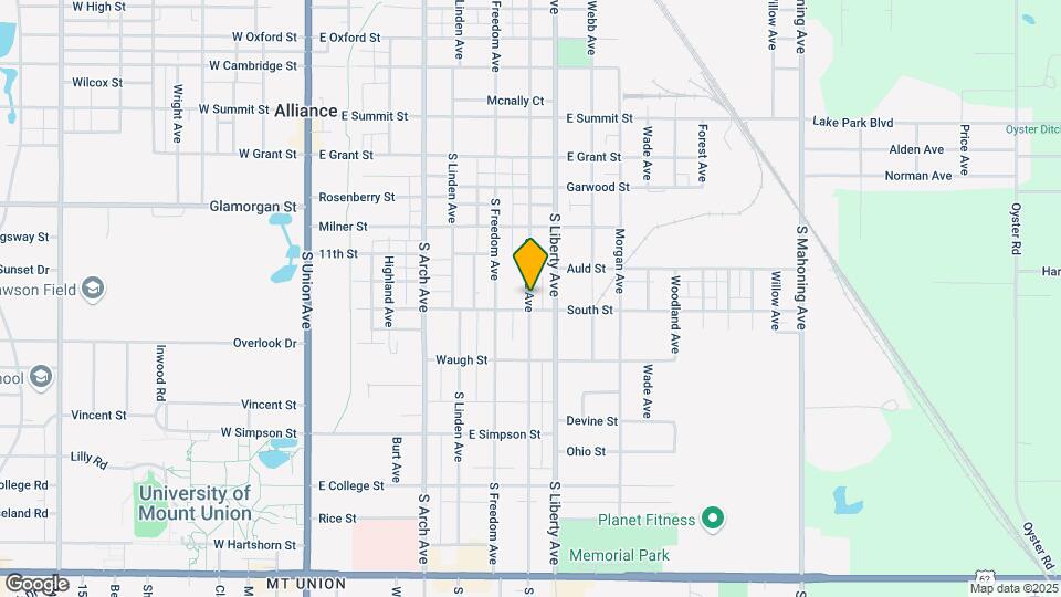 1244 S Seneca Ave Map and Location Details