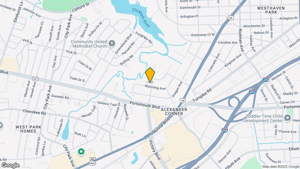 114 Wyoming Ave Map and Location Details