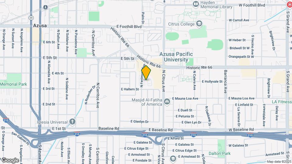 335 N Edenfield Ave Map and Location Details