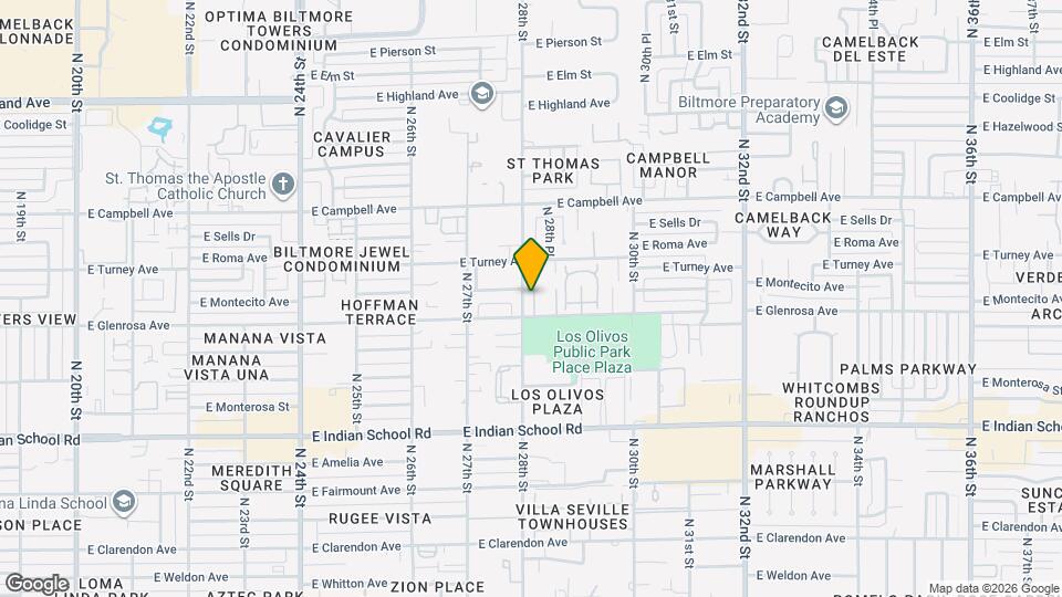 4313 N 28th St Map and Location Details