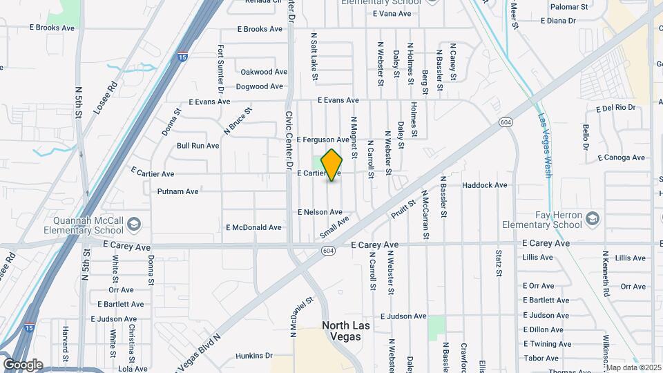 2532 N Arrowhead St Map and Location Details
