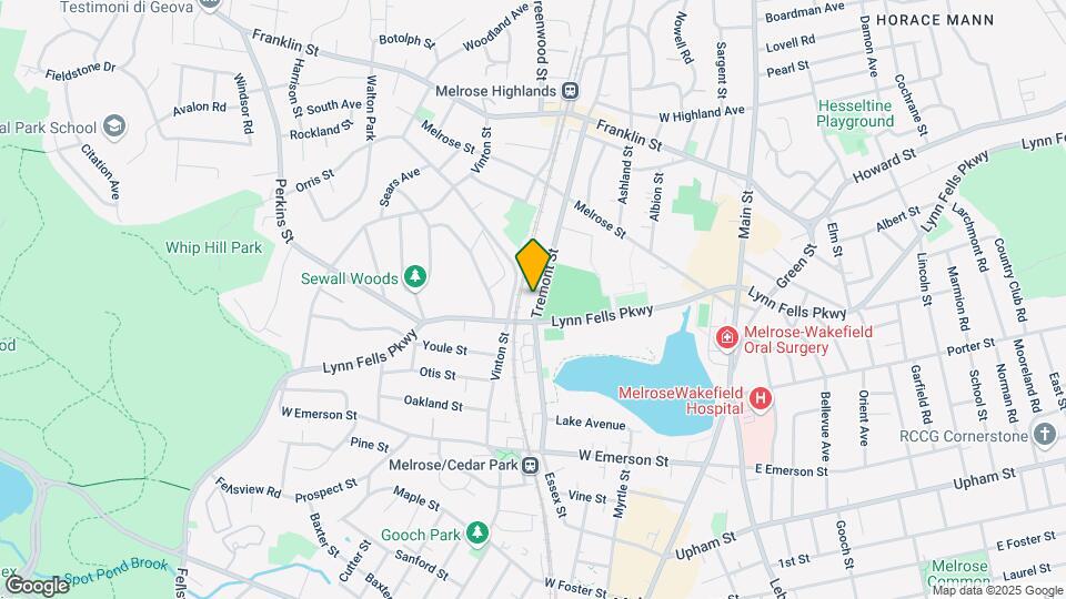 130 Tremont St, Unit 203 Map and Location Details