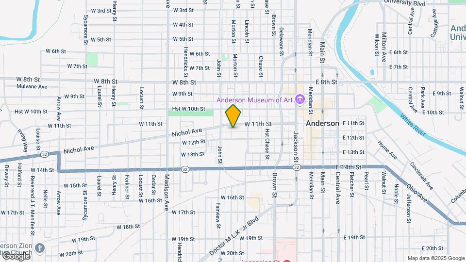 1106 Morton St Map and Location Details
