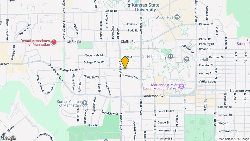 1857 College Heights Rd Map and Location Details