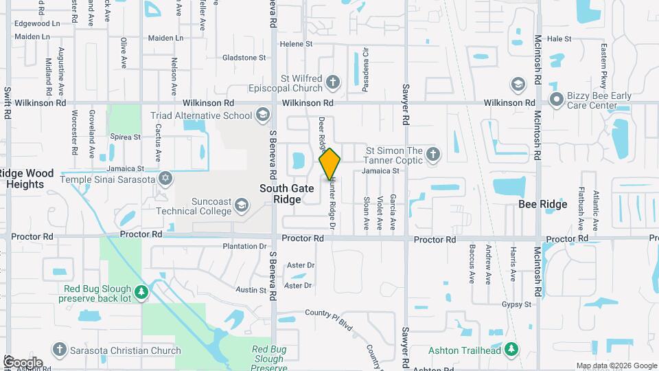 4626 Hunter Ridge Dr Map and Location Details